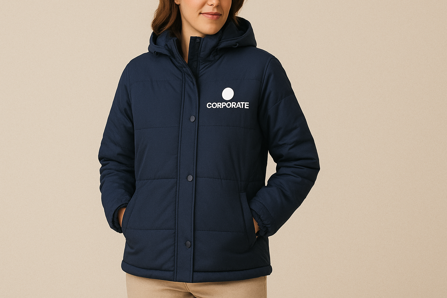 Chamarra corporativa invierno