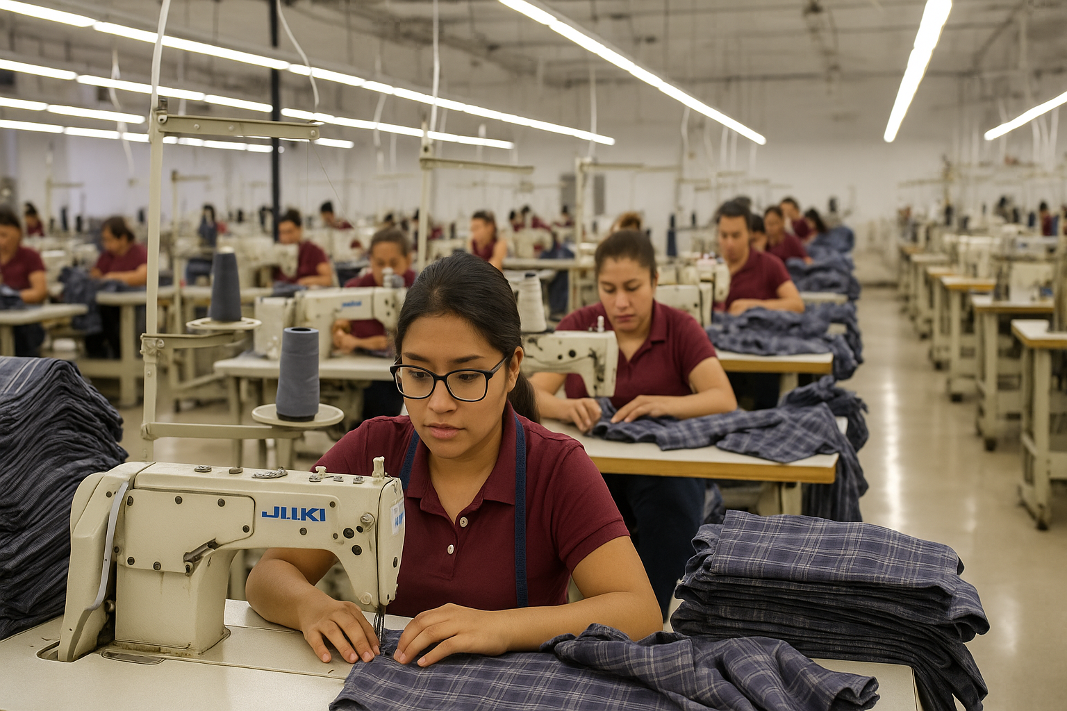 Fábrica de pantalones escolares