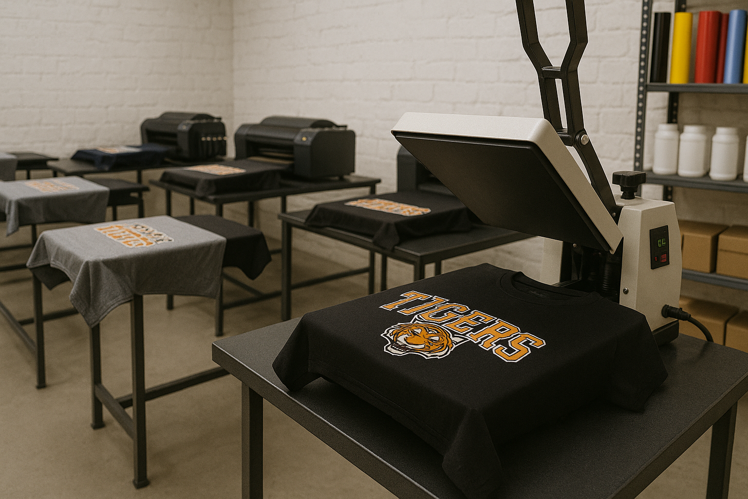Taller de transfer textil